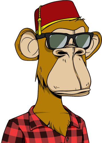 BAYC 1399 Transparant